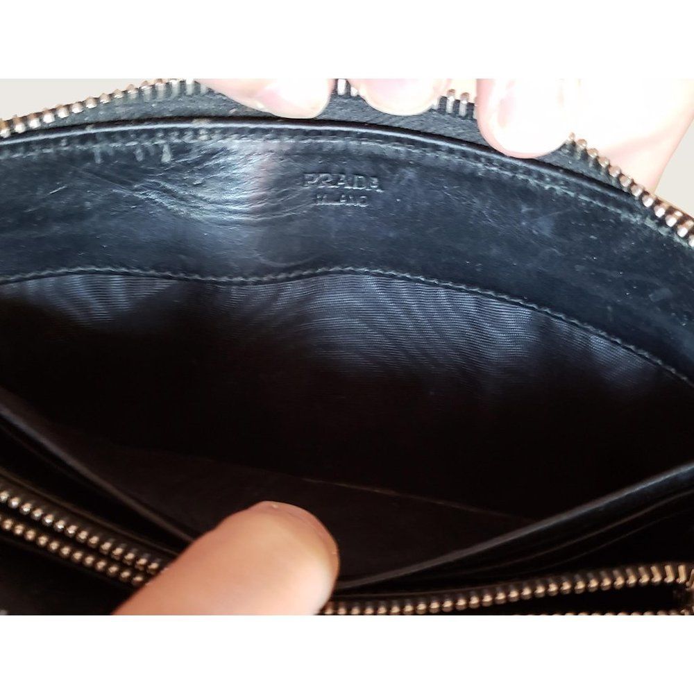 Prada Saffiano Continental Large Leather Wallet - Picture 9 of 13